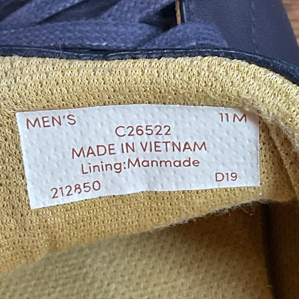 Cole Haan Grand Crosscourt II Sneaker Shoes Mens 11 M Navy Leather Casual C26522 - Picture 3 of 7